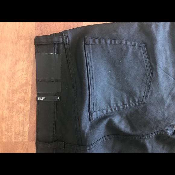 Saks Fifth Avenue Men’s black jeans 34x32 NWT - Picture 4 of 4